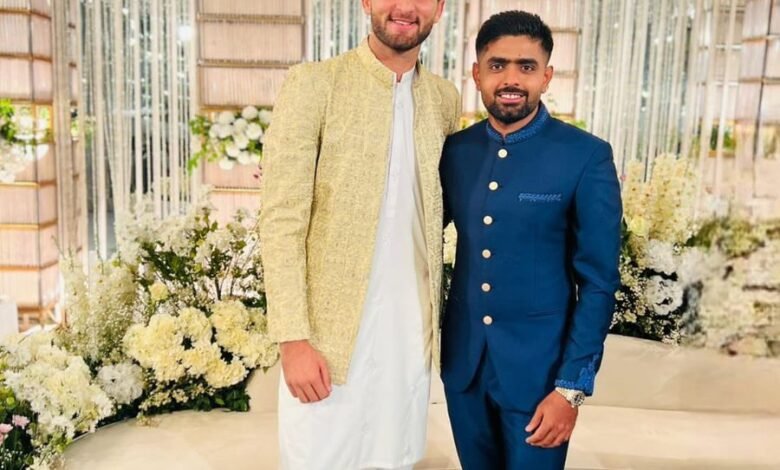 Shaheen Shah Afridi Weds Shahid Afridis Daughter Ansha In Karachi