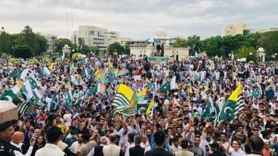 Kashmir day Imran rally