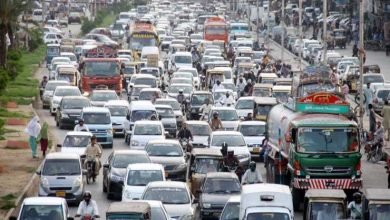 PSL Karachiites traffic jams