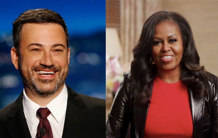 Michelle Obama-Jimmy Kimmel