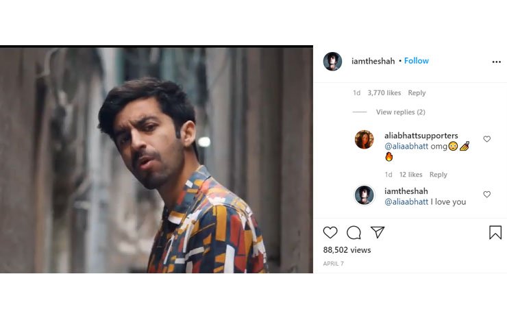 Alia Bhatt Pakistani Music Video