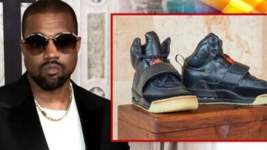 Kanye Grammys-Worn Sneakers