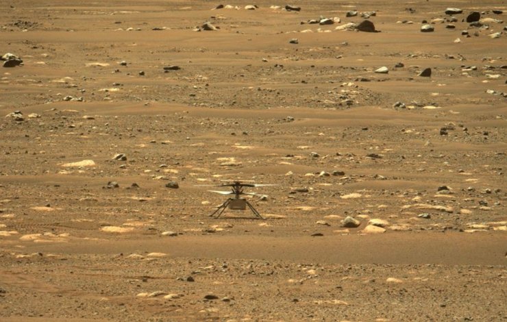 Mars Helicopter Flight