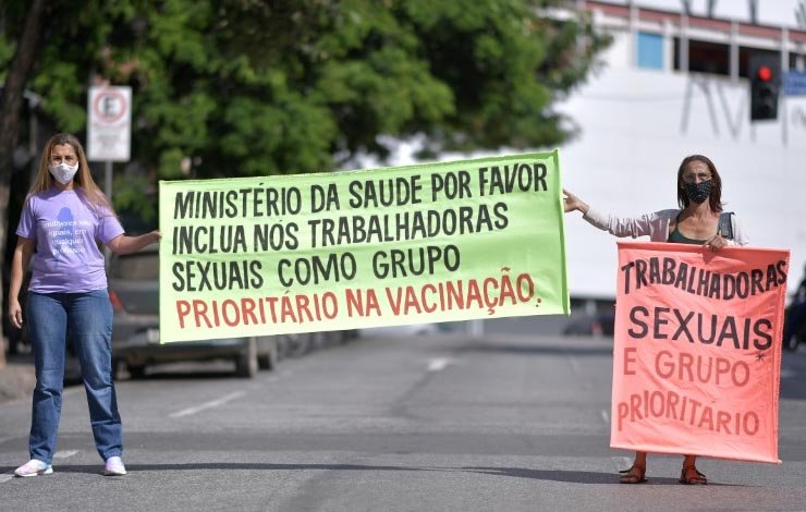 Sex Workers In Brazil Protest To Get Vaccinated News 360