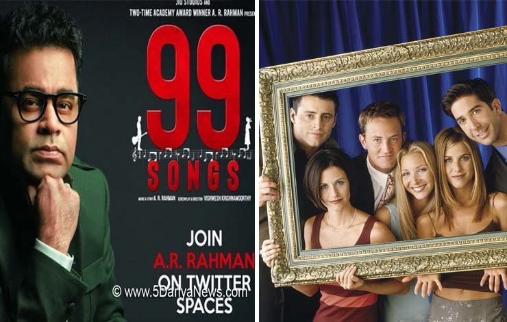 F.R.I.E.N.D.S 99 songs AR Rahman