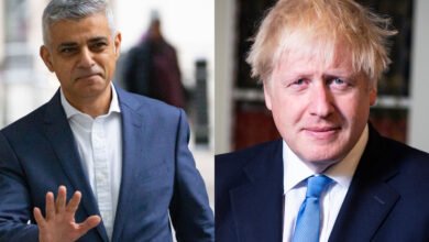 Sadiq Khan PM Boris Johnson