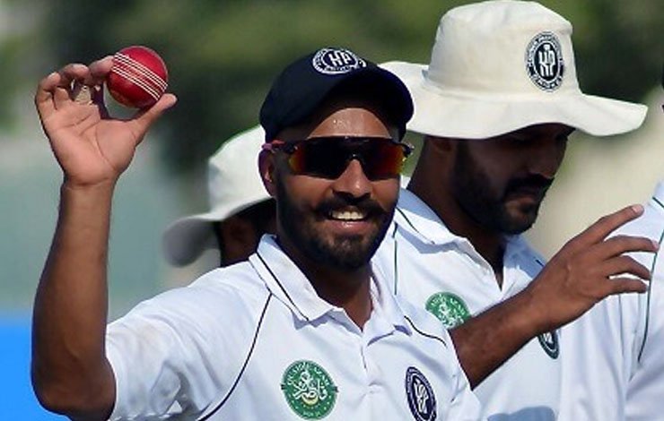 Sajid Khan Test Cap No. 244