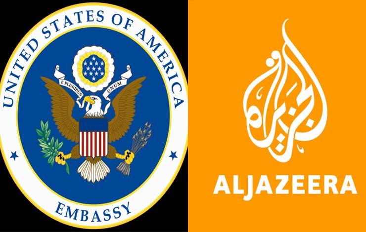 US embassy Al Jazeera attack