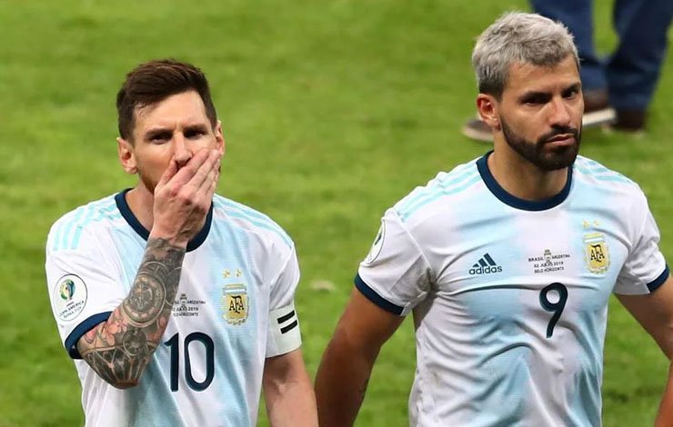 Sergio Aguero Reunite Messi