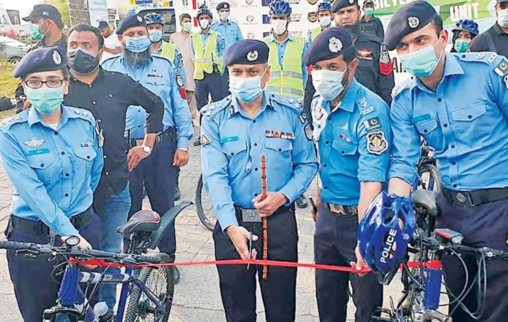 Traffic Police Patrol Bicycles