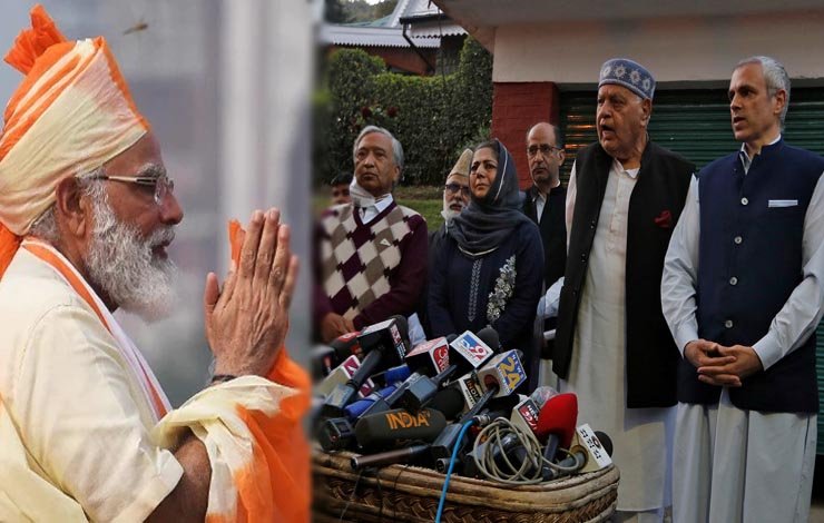 Modi meet Kashmiri leaders