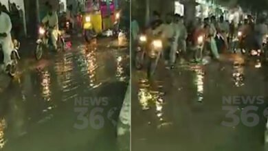 sukkur spewing gutters roads