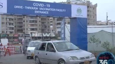 Drive-through Vaccinating Facility