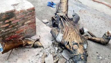 Punjab obsession vandalizing statues
