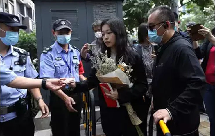 Court Chinese Woman Petition