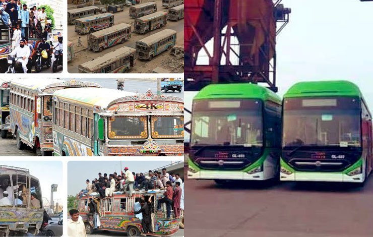 PPP PTI Transportation Karachi