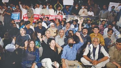 media owners absent protest