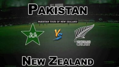 Pakistan New Zealand Cricket Teams