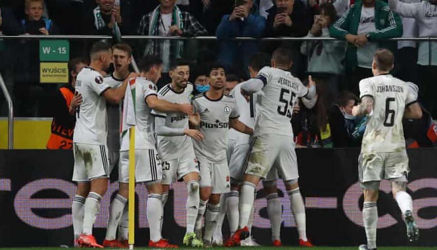 Europa League: Legia Warsaw Defeated Leicester