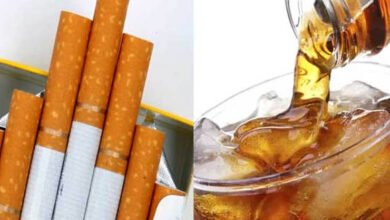 حکومت سگریٹ کولڈ ڈرنکس Cigarettes and cold drinks