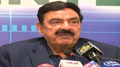 وزیر داخلہ شیخ رشید Interior Minister Sheikh Rashid