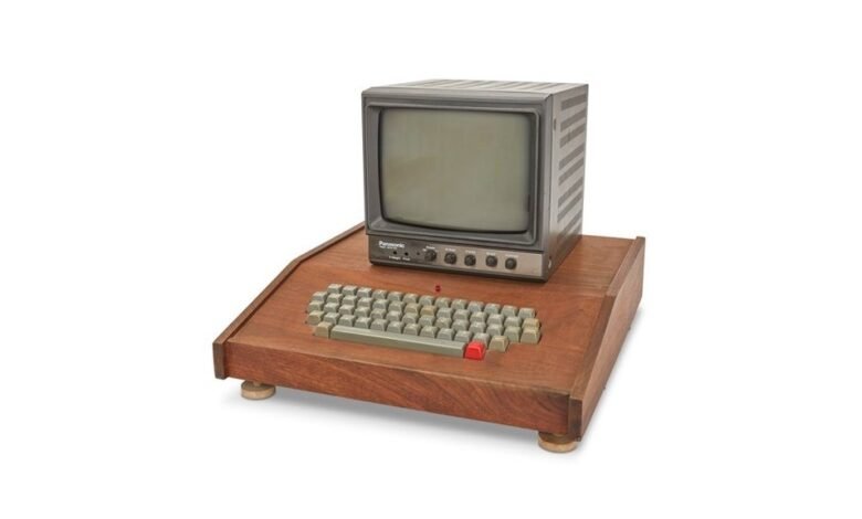 Apple-1 Computers auction