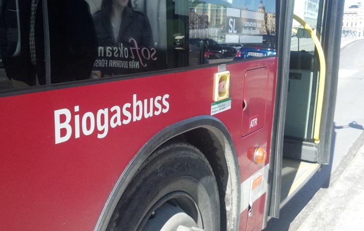 biogas buses