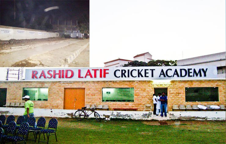 rashid latif stadium administrator illegal shops