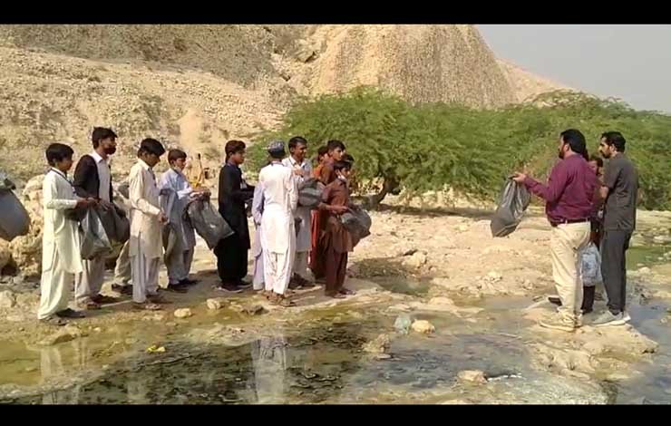 NGO takes step to clean Natural Springs of Sehwan