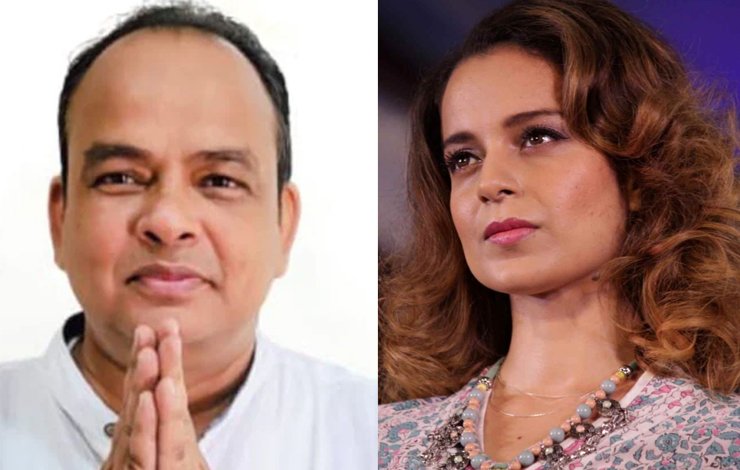 Indian lawmaker Irfan Ansari Congress BJP roads Kangana Ranaut cheeks