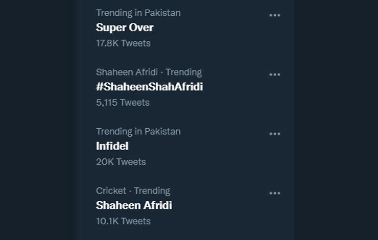 Shaheen Shah Afridi Peshawar Zalmi Lahore Qalandars Super Over PSL 7