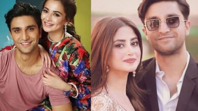 Ahad Raza Mir, Sajal Aly, divorce, Hania Aamir