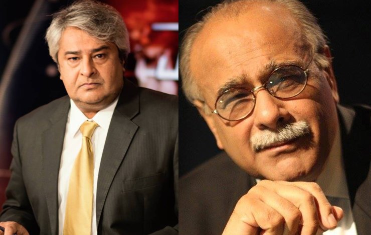 Amir Mateen, Najam Sethi, Imran Khan