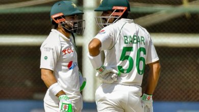 Karachi Test, PakvAus, Babar Azam, Mohammad Rizwan