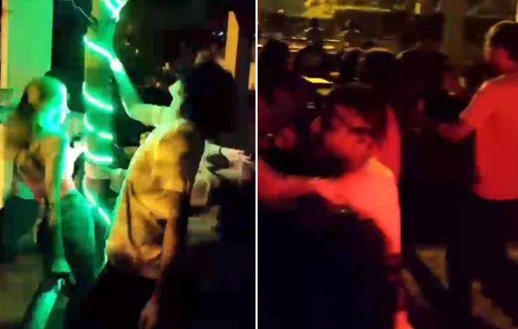 IBA dance party, homosexual students, viral videos