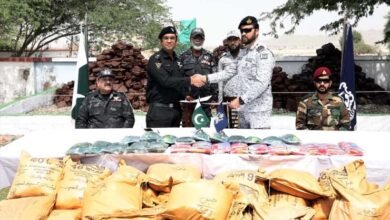 Pakistan Customs seizes 3000KGs of Hashish in Pasni