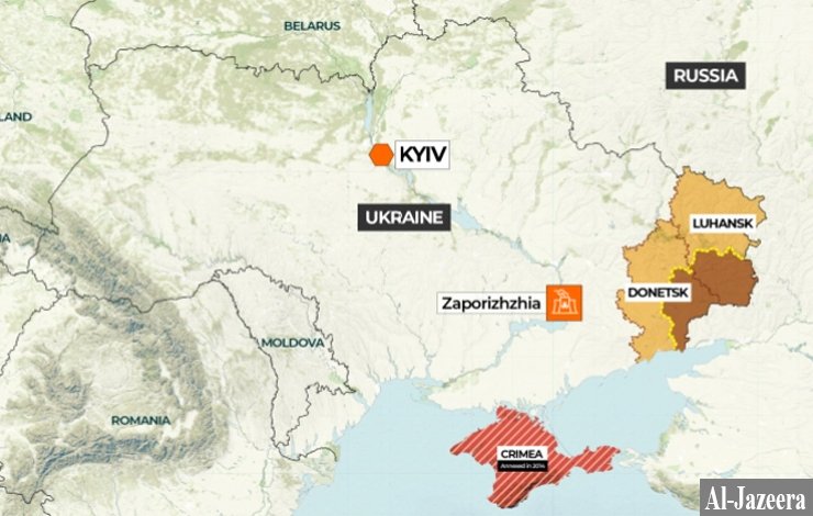 Ukraine-Russia conflict, Zaporizhzhia, largest nuclear power plant