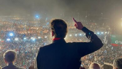 Imran Khan, Peshawar public gathering