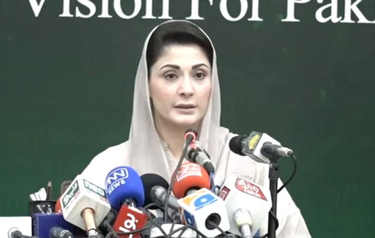 Maryam Nawaz, PTI long march, establishment, arms recovery, Imran Khan