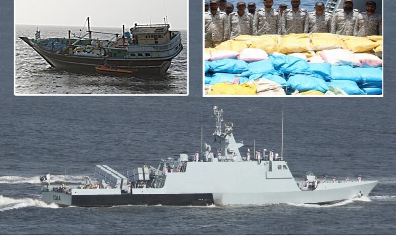 Pakistan Navy Seizes Huge Cache of Drugs at Sea