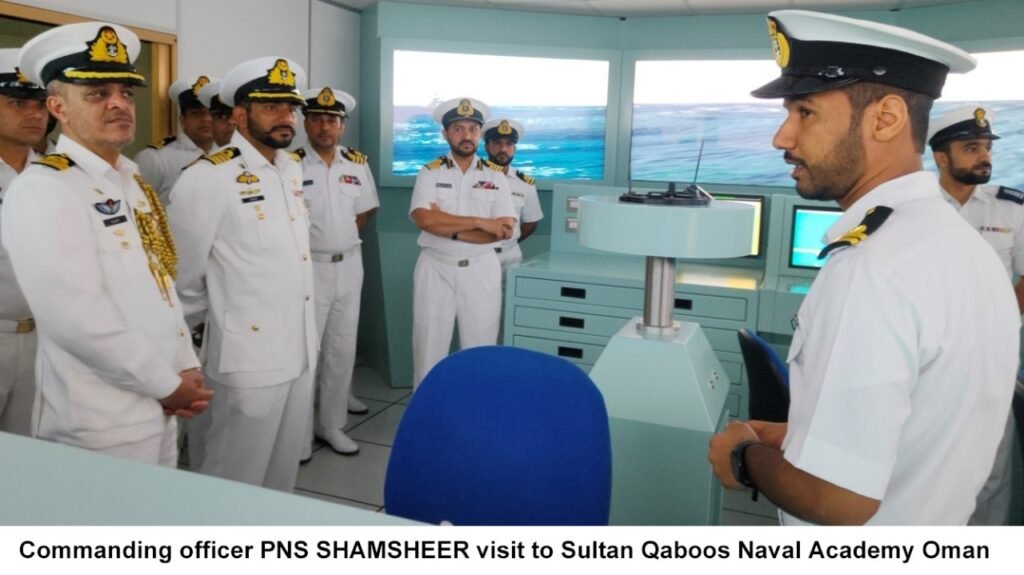 PNS Shamsheer Visits Oman During Regional Maritime Security Patrol