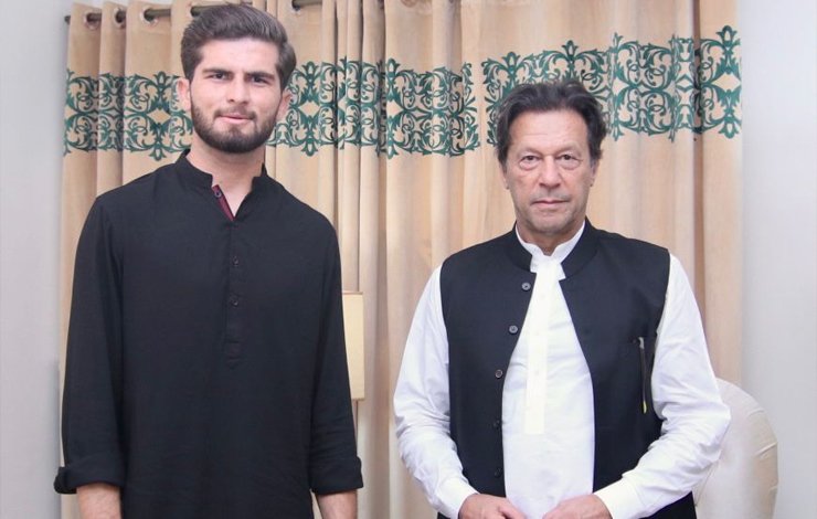 Shaheen Shah Afridi, Imran Khan