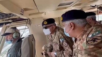 COAS Bajwa, Karachi visit, Karachi rain