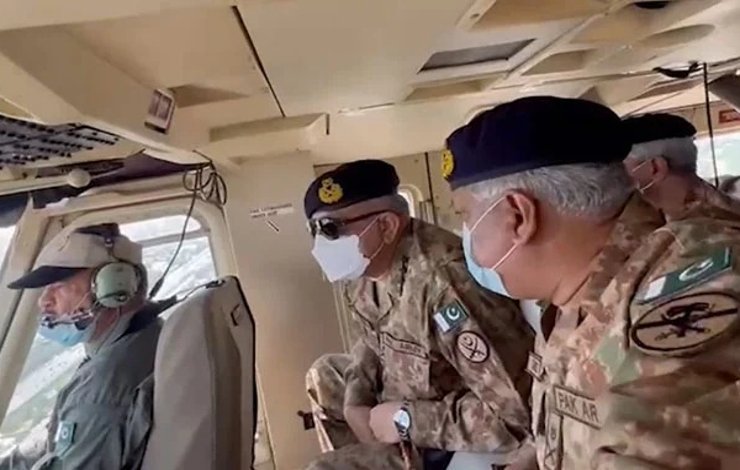 COAS Bajwa, Karachi visit, Karachi rain