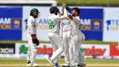 Pakistan vs Sri Lanka, first test