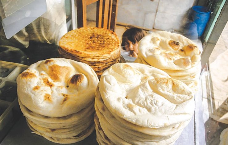 roti price, naan price, pakistan