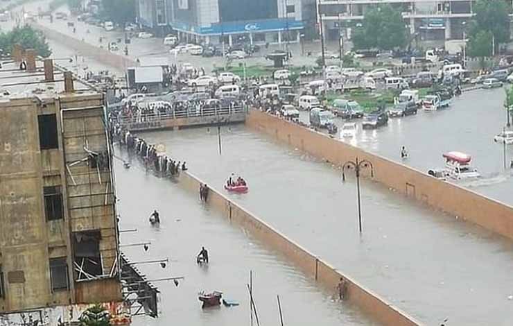 PPP, Agha Siraj Durrani, Sindh floods