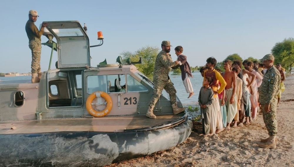 Flood affected areas