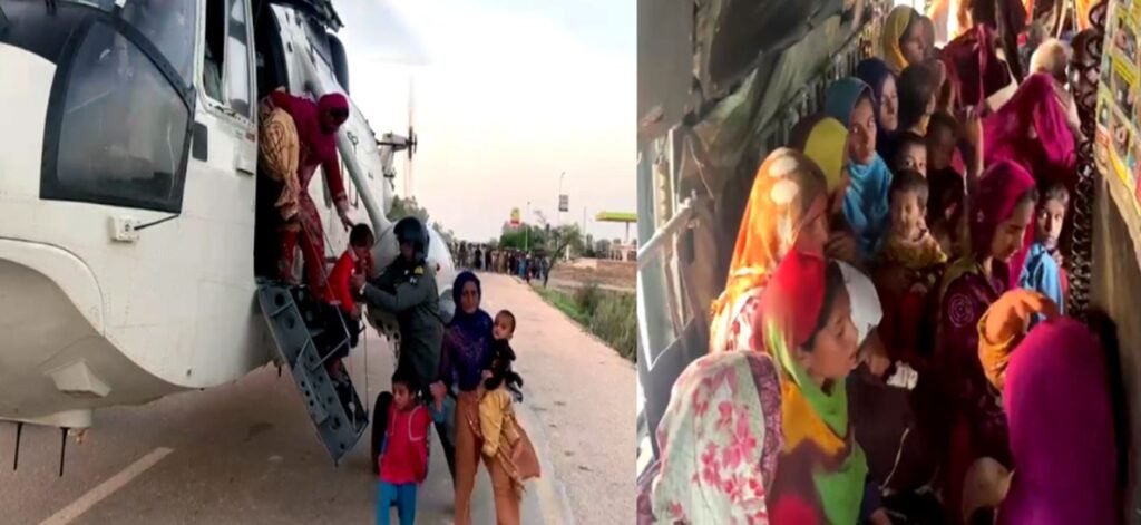 PN Deploys Hovercraft & Helicopters in Flood Affected Areas