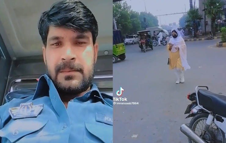 Lahore Traffic cop, TikTok videos of women